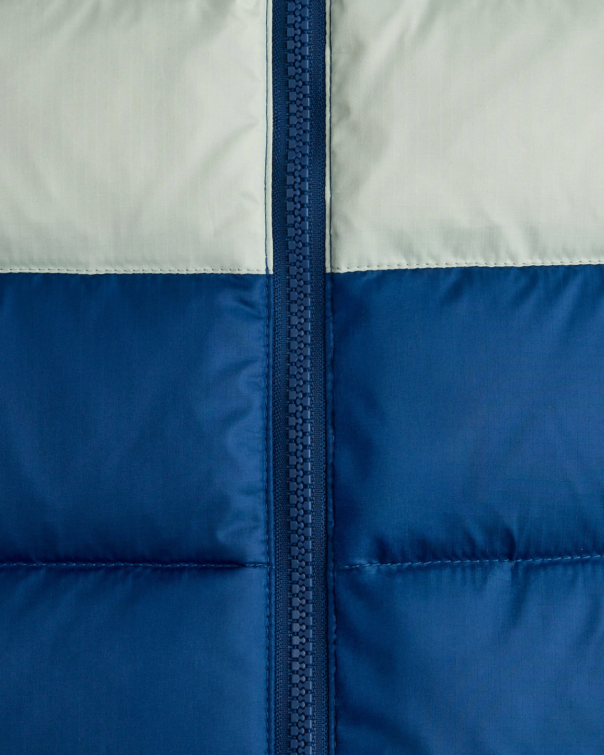 Lightweight Down Puffer Vest - 6 / Blue Colorblock