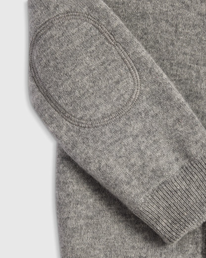 Washable Cashmere Hooded Cardigan - 0-3M / Oatmeal