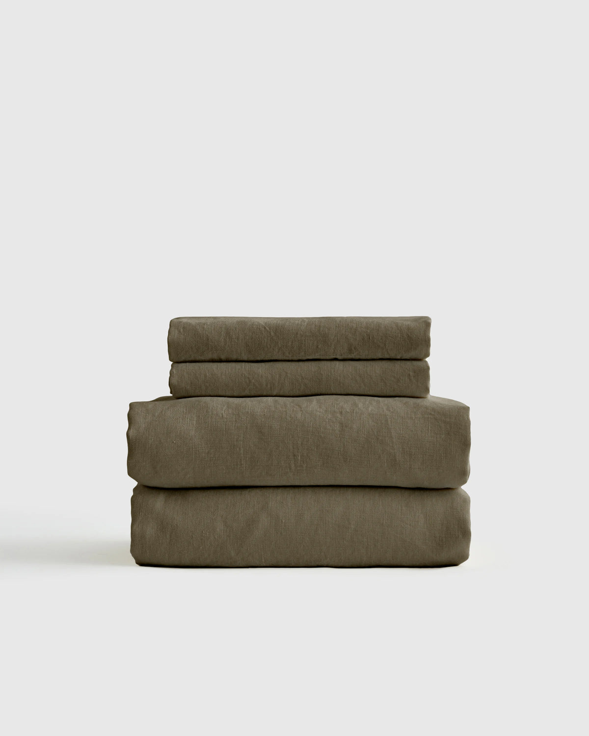 Organic Brushed Cotton Sheet Set - Twin / Toffee