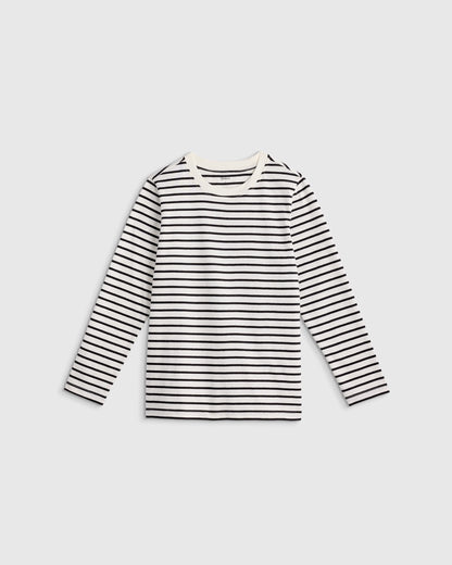 100% Organic Cotton Jersey Long Sleeve Tee - 2T / Dino Sketch