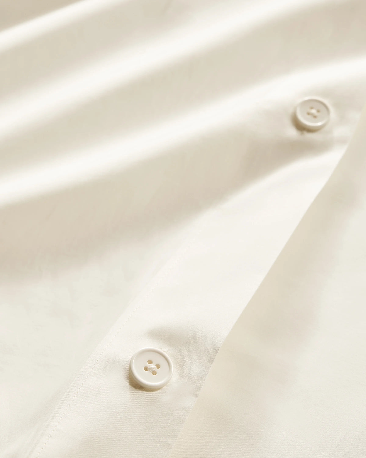 Organic Crisp Percale Duvet Cover Set - Twin / Espresso