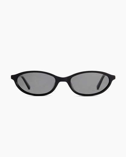 Amalfi Polarized Acetate Sunglasses - One Size / Black with Grey lens