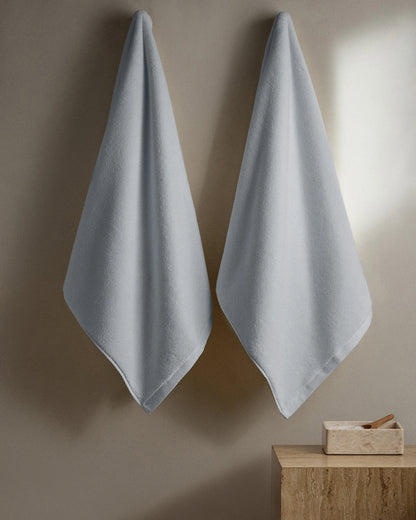 Plush Organic Turkish Cotton Bath Bundle (4 pieces) - One Size / White