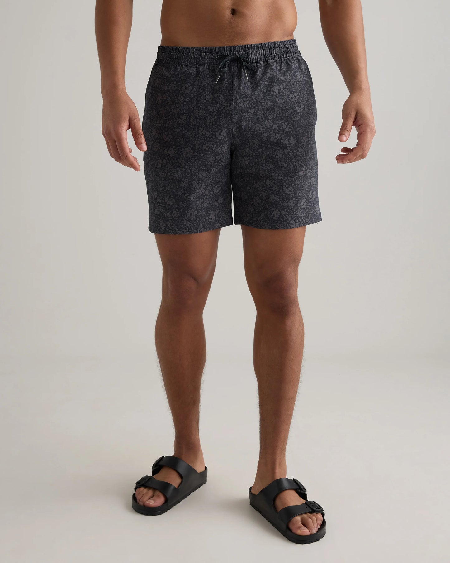 Italian Swim Trunks - 7" - XS / Navy Diamond Geo