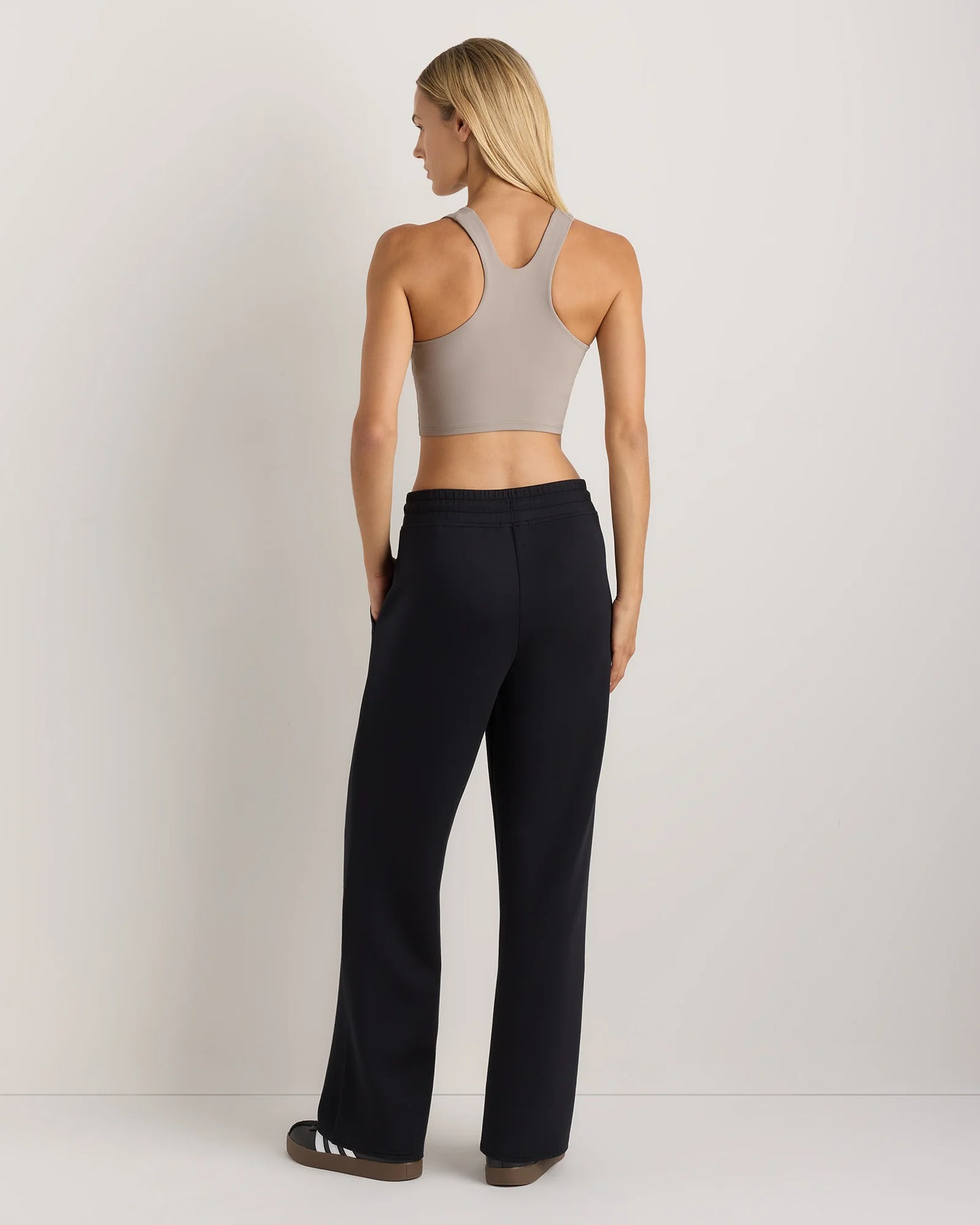 CloudComfort Wide Leg Pants - XS / Pebble Beige
