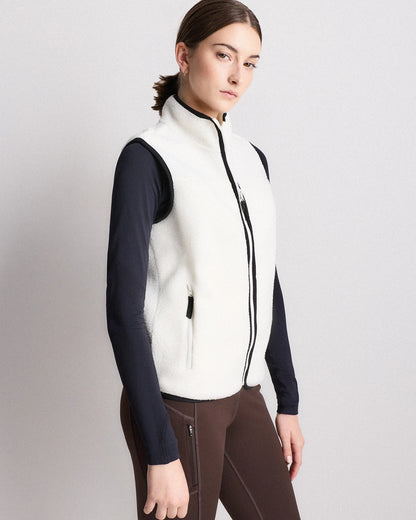 Sherpa Full-Zip Vest - XS / Black