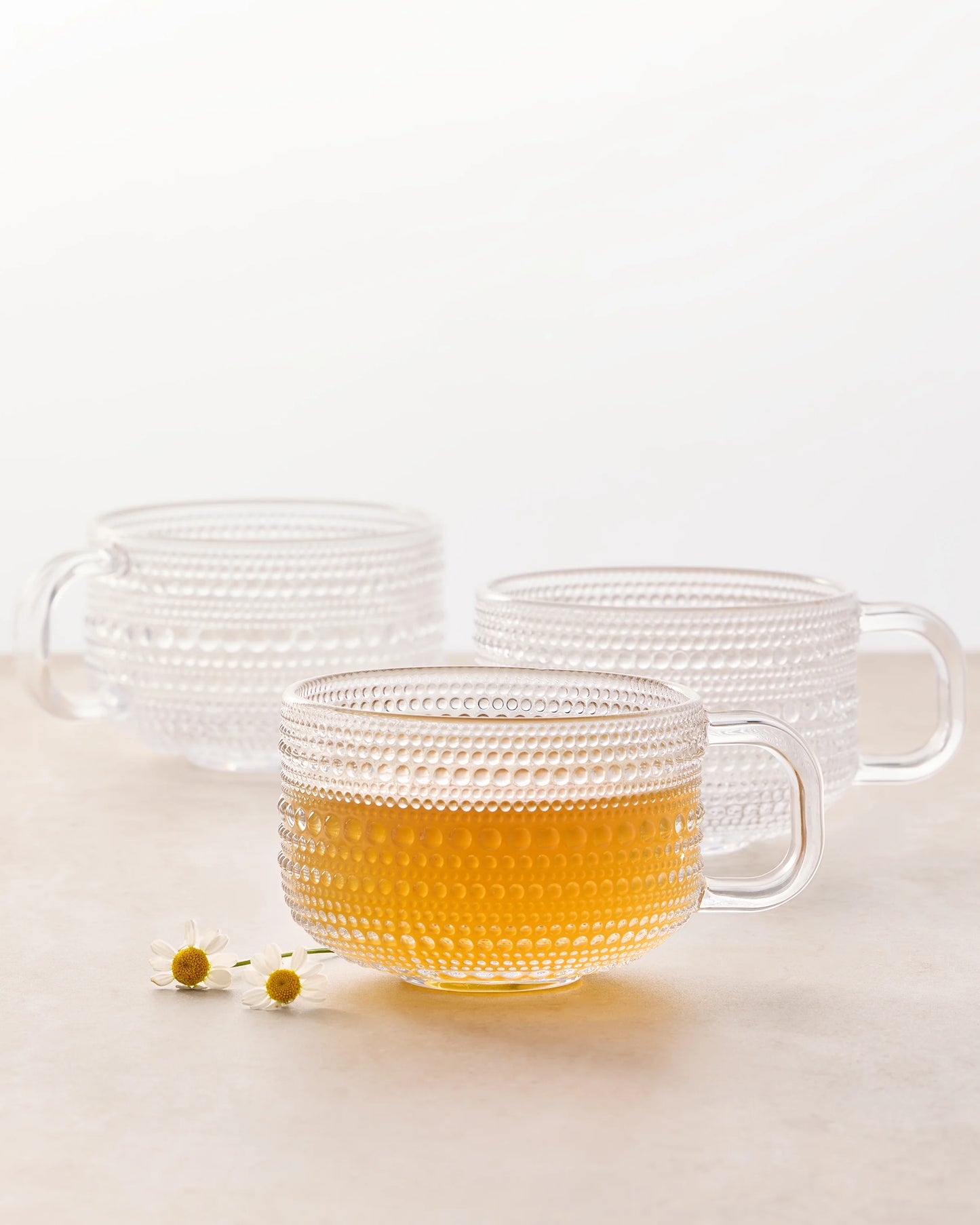 Jupiter Glass Tea & Cappuccino Mug (Set of 6) - One Size / No Color