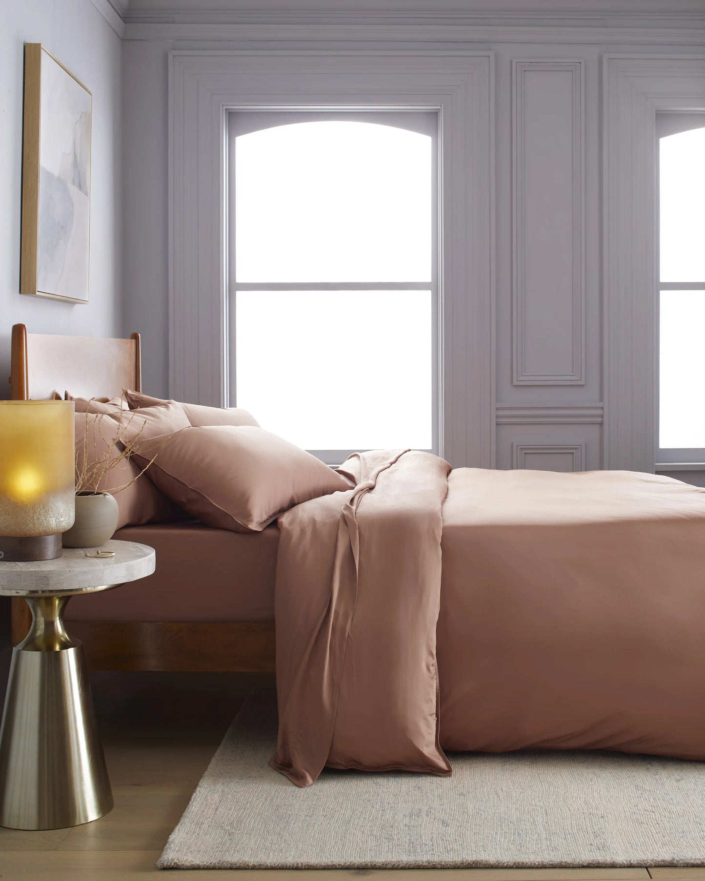 Bamboo Duvet Cover Set - Twin / Sand