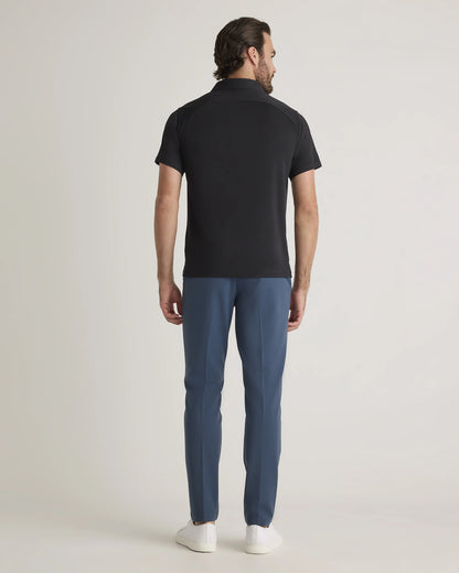 Commuter Stretch Pique Polo - S / Dark Coal