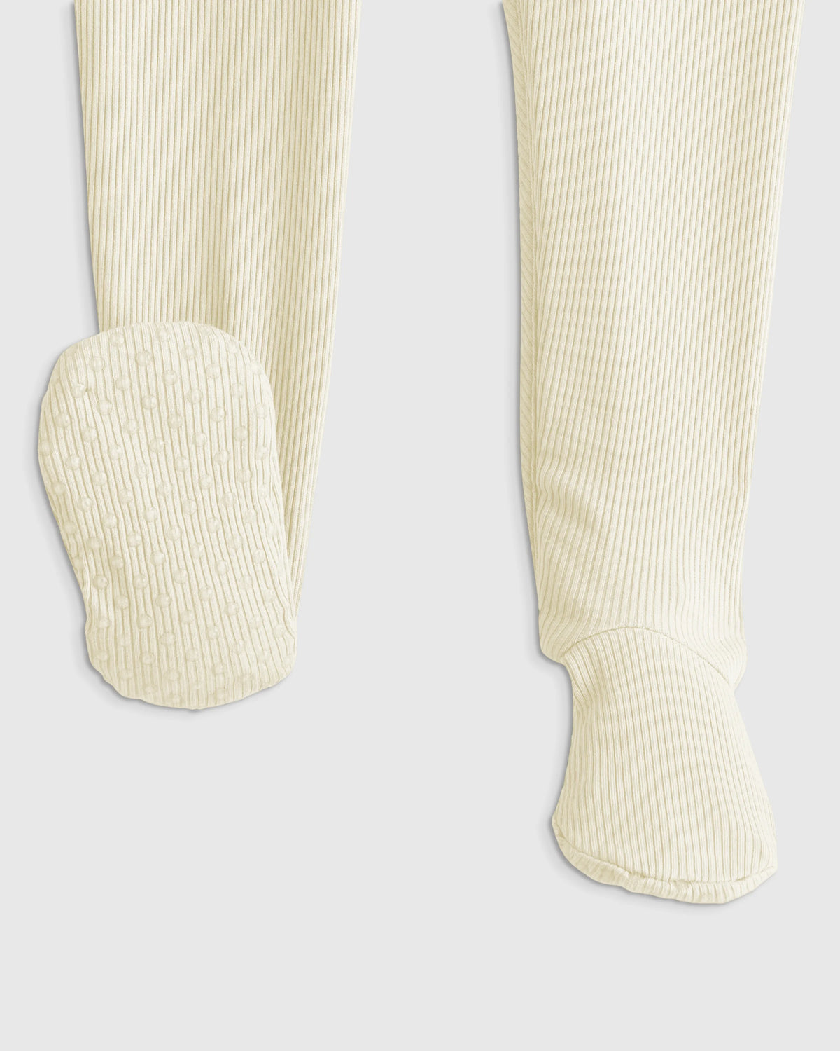 Softest Rib Footie - 12-18M / Sage Green