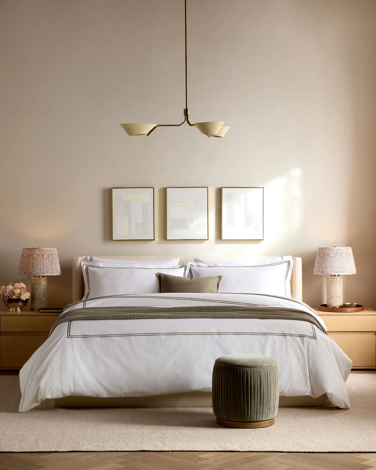 Organic Crisp Percale Sham Set - Standard / White