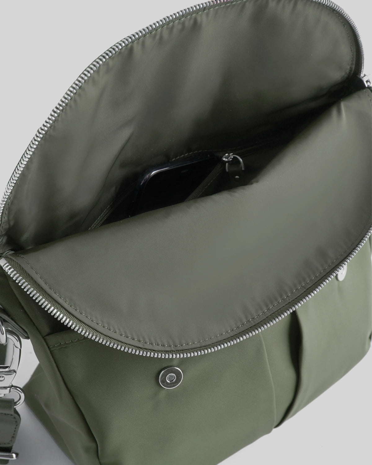 Revive Nylon Foldover Crossbody - One Size / Olive