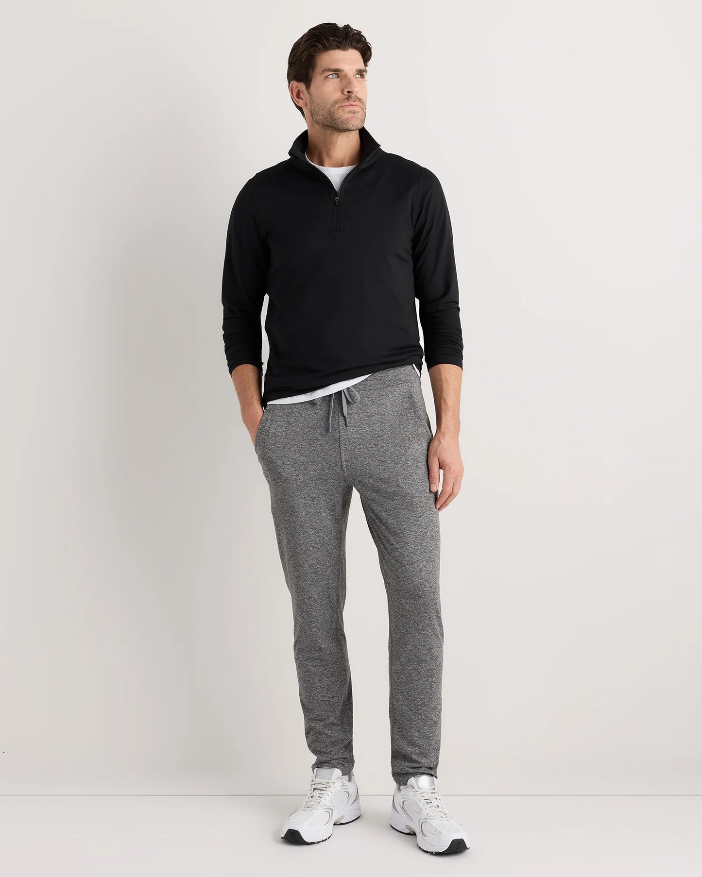 Flowknit Performance Pants - S / Solid Chalk