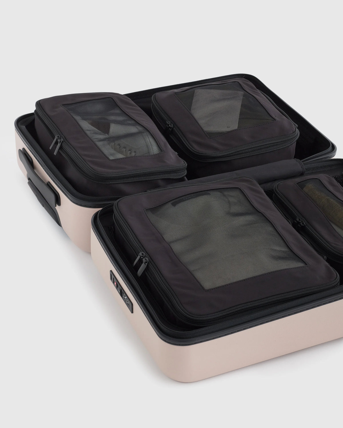 Eco Compression Packing Cubes - 4-Pack / Black
