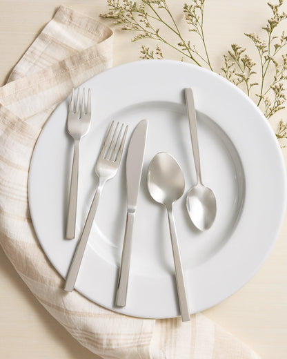 Arezzo 20 Piece Flatware Set - One Size / Polished Stainless Steel