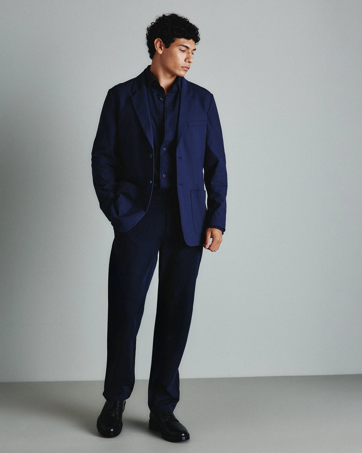 Performance Stretch Technical Blazer - M / Deep Navy