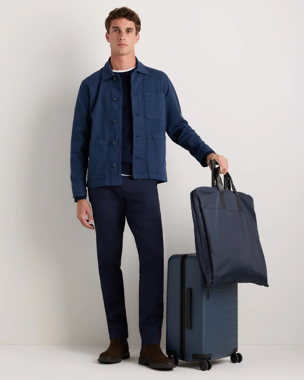Voyage Nylon Garment Bag - One Size / Dark Green