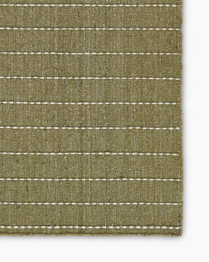 Lark Hand-Loomed Rug - 3'6" x 5'6" / Blue