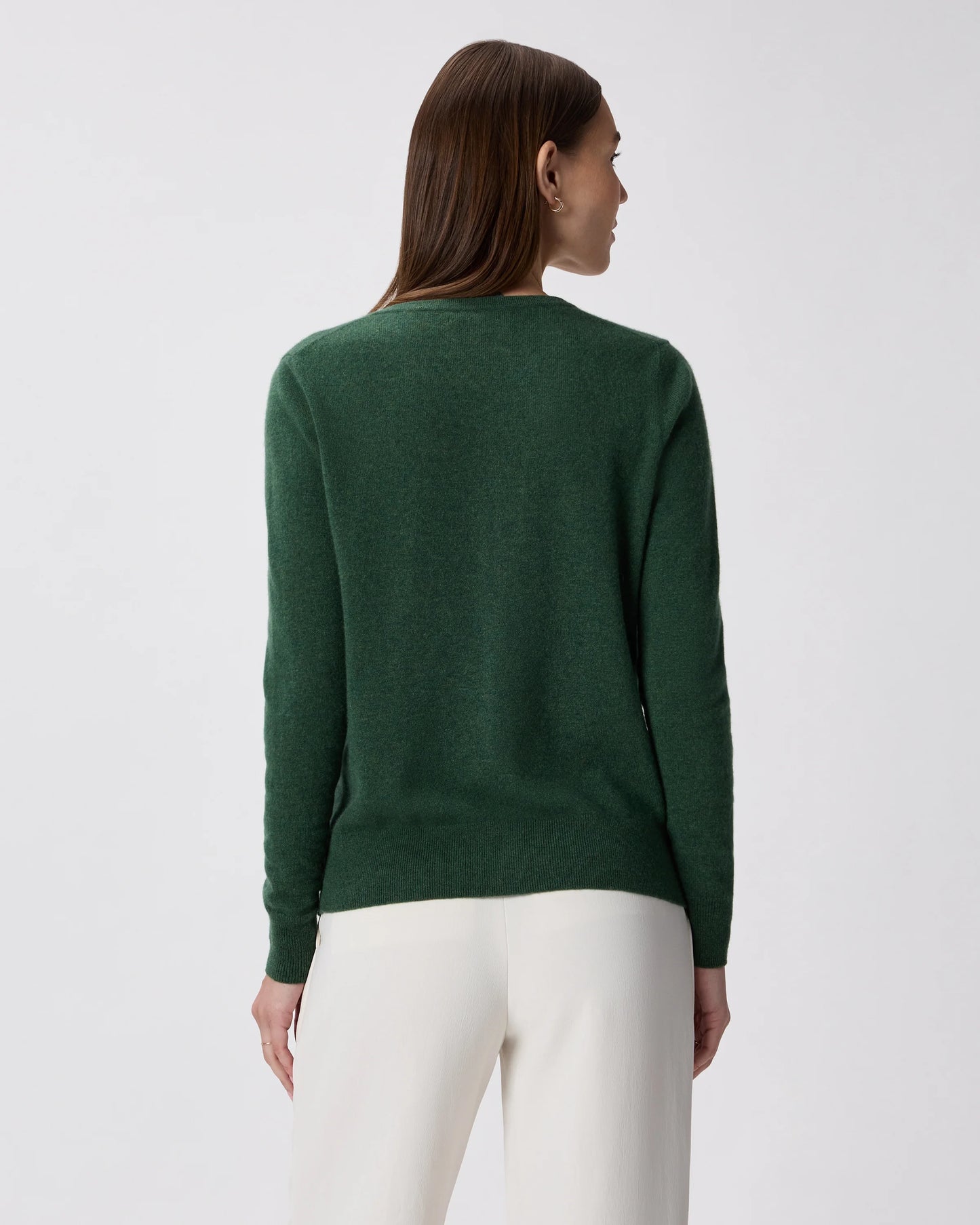 Mongolian Cashmere Cardigan Sweater - XS / Black