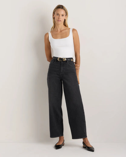 Bella Stretch Barrel Jeans - 24 / Cool Blue