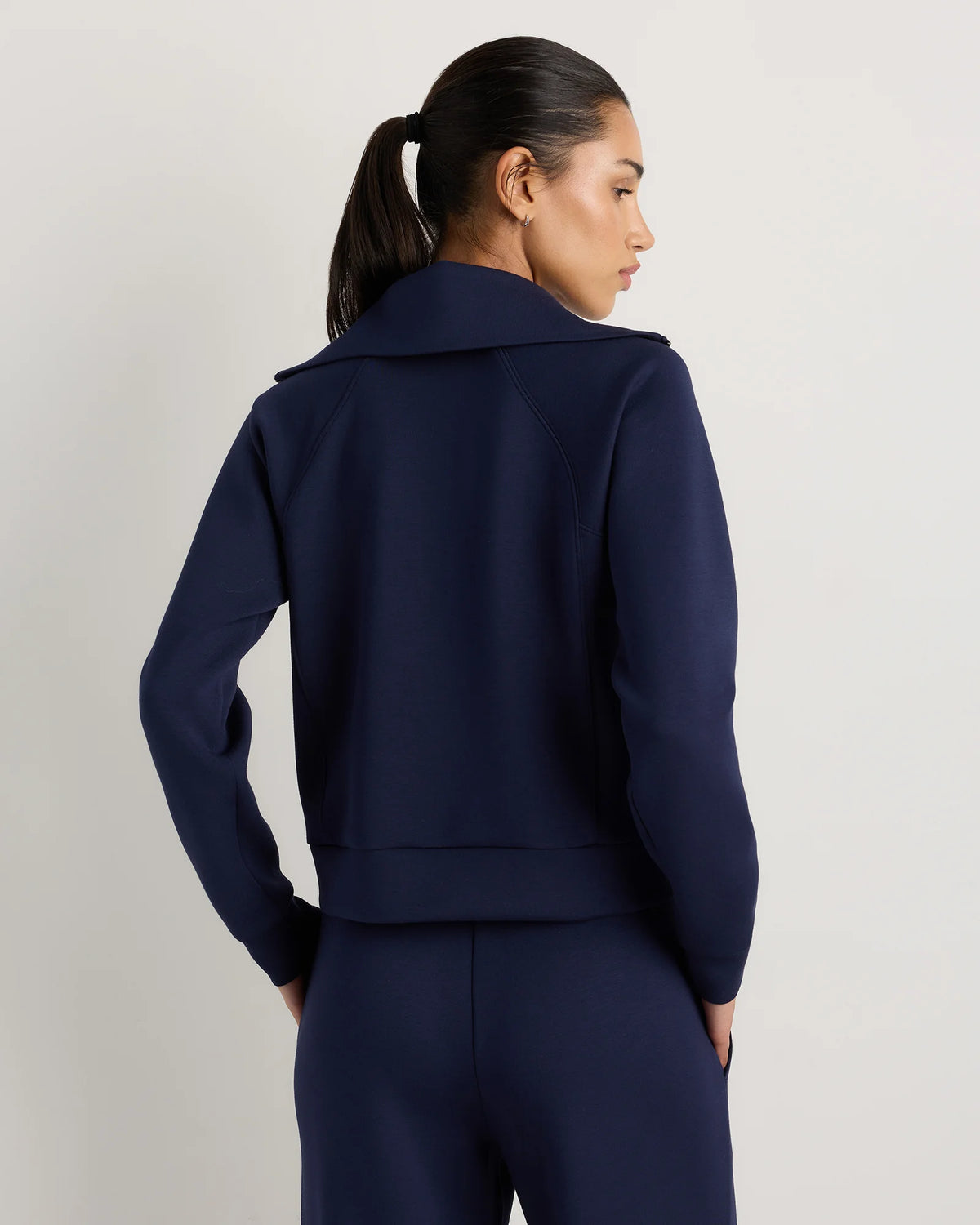 CloudComfort Half Zip Sweatshirt - XS / Pebble Beige