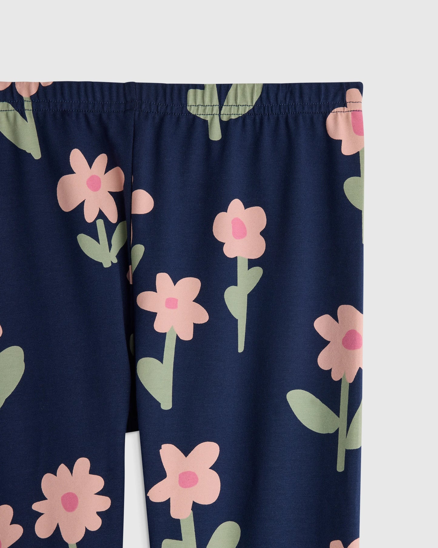Organic Cotton Leggings - 6 / Red
