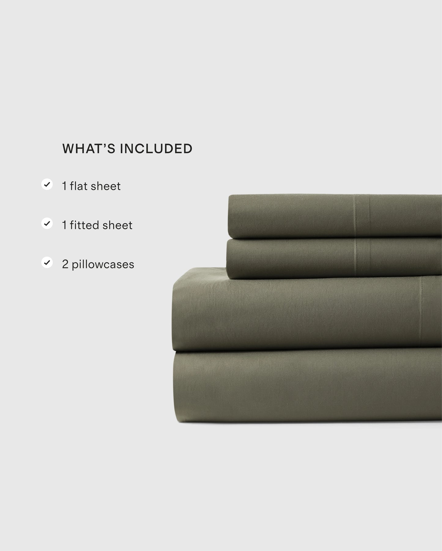 Organic Crisp Percale Sheet Set - Twin / White