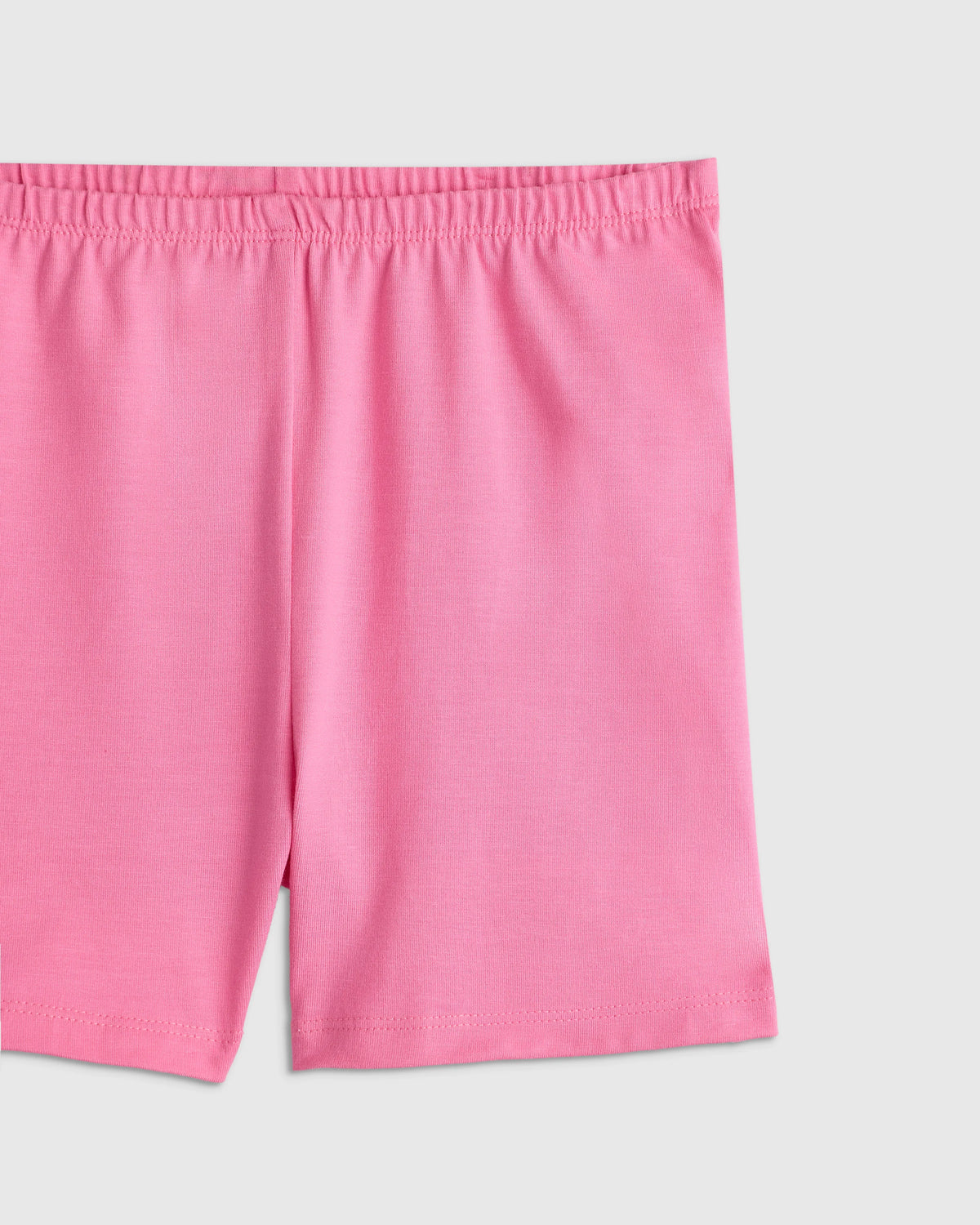 Organic Cotton Cartwheel Shorts - 6 / Soft Rose