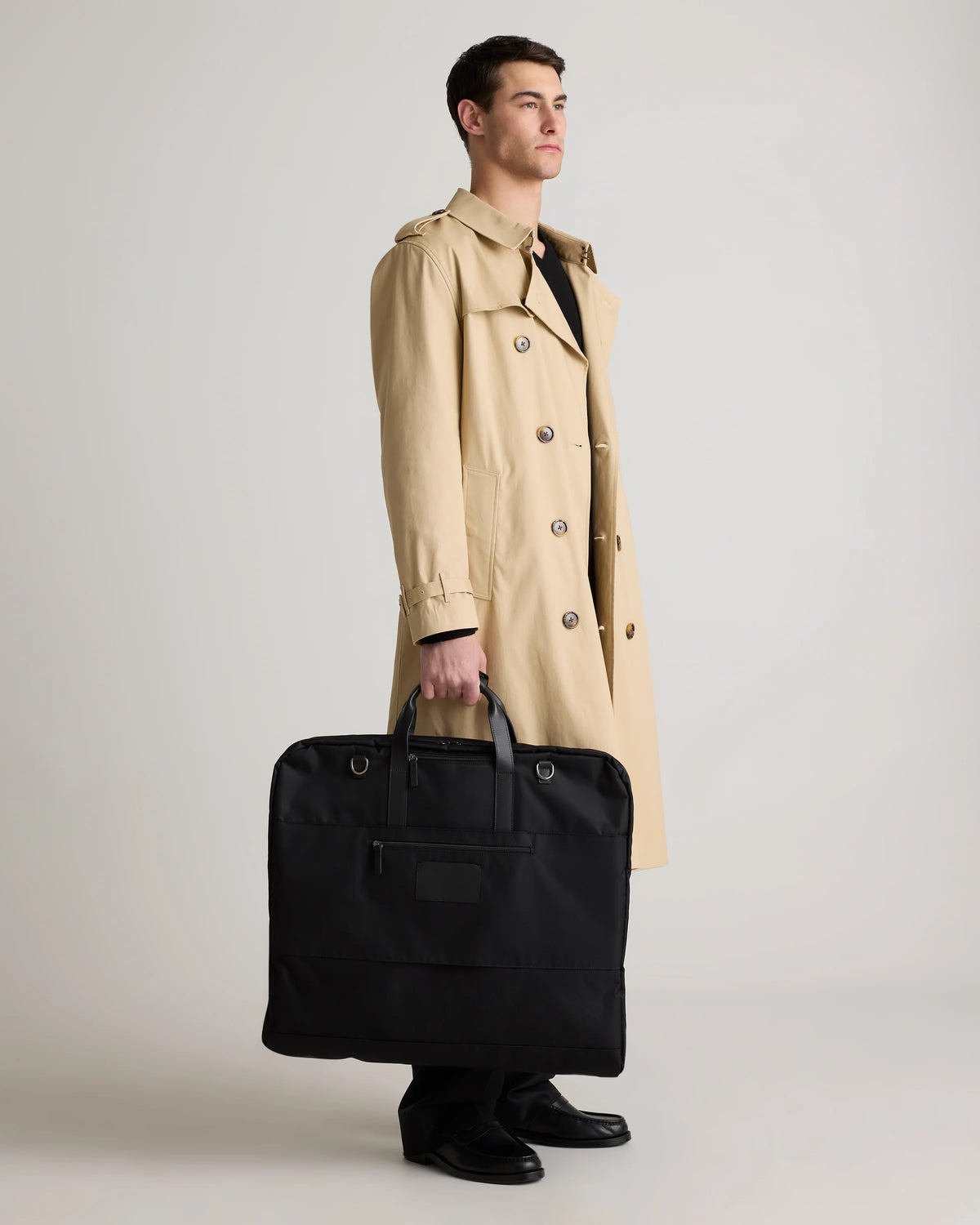 Voyage Nylon Garment Bag - One Size / Dark Green