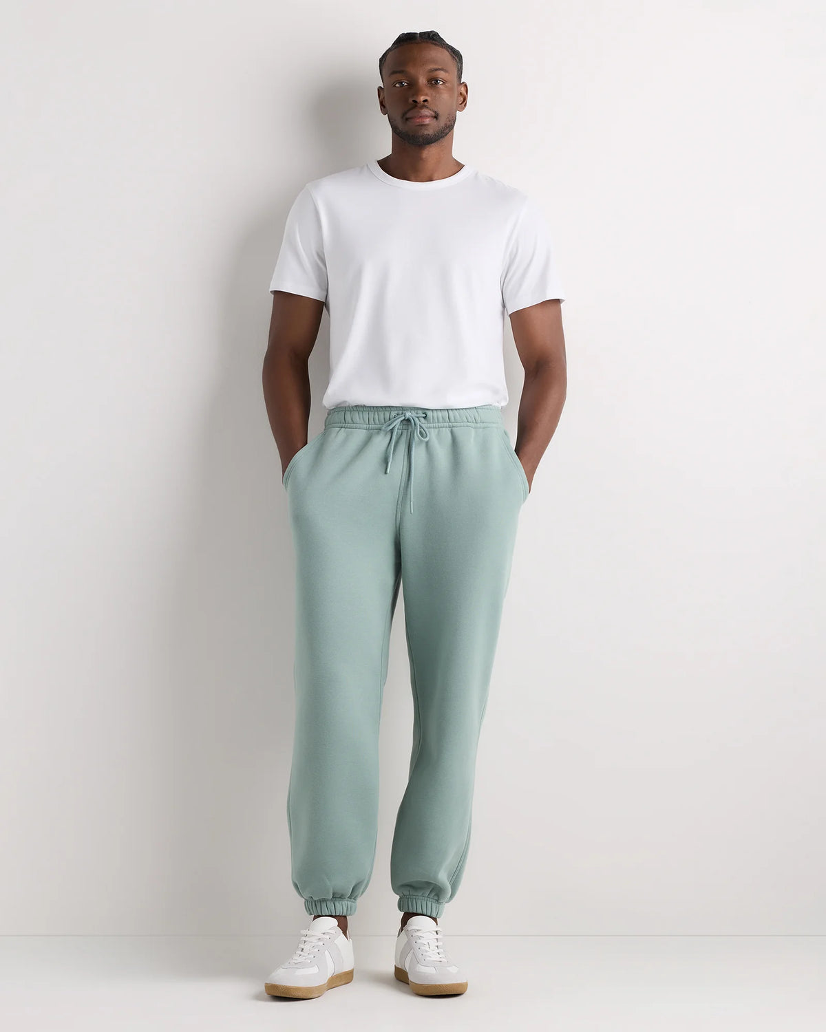 Everyday Fleece Joggers - S / Coastal Sage