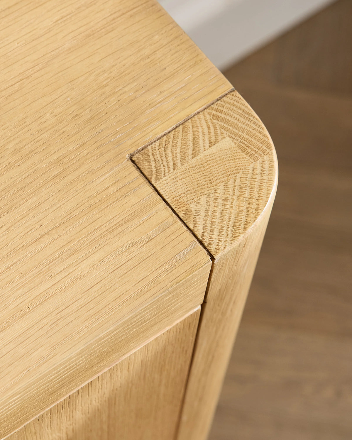 Rustic Oak Sideboard - One Size / Natural