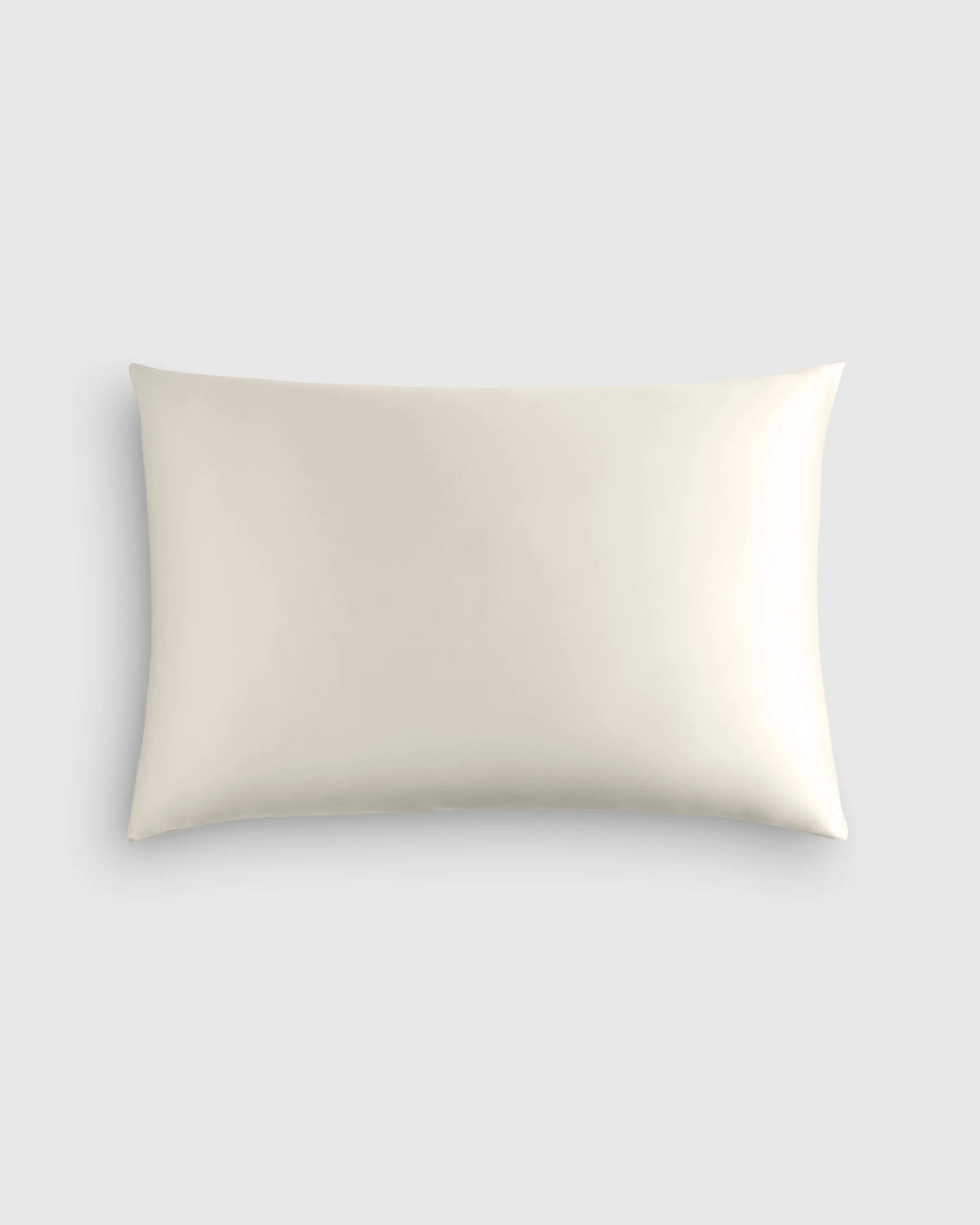 100% Mulberry Silk Pillowcase - Standard / White