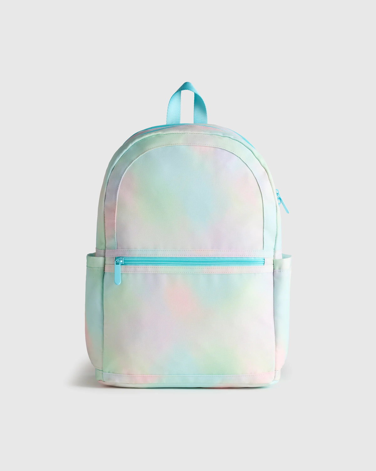 Recycled Double Pocket Backpack - One Size / Rainbow Clouds