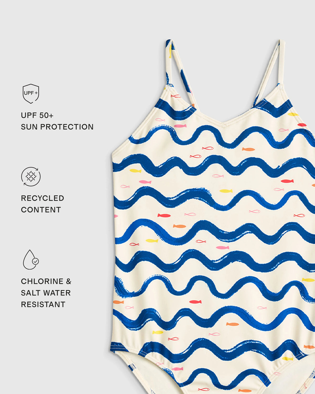 One-Piece Swimsuit - 6 / Waves