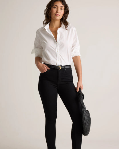 Bella Stretch Skinny Jeans - 24 / Seaside Blue