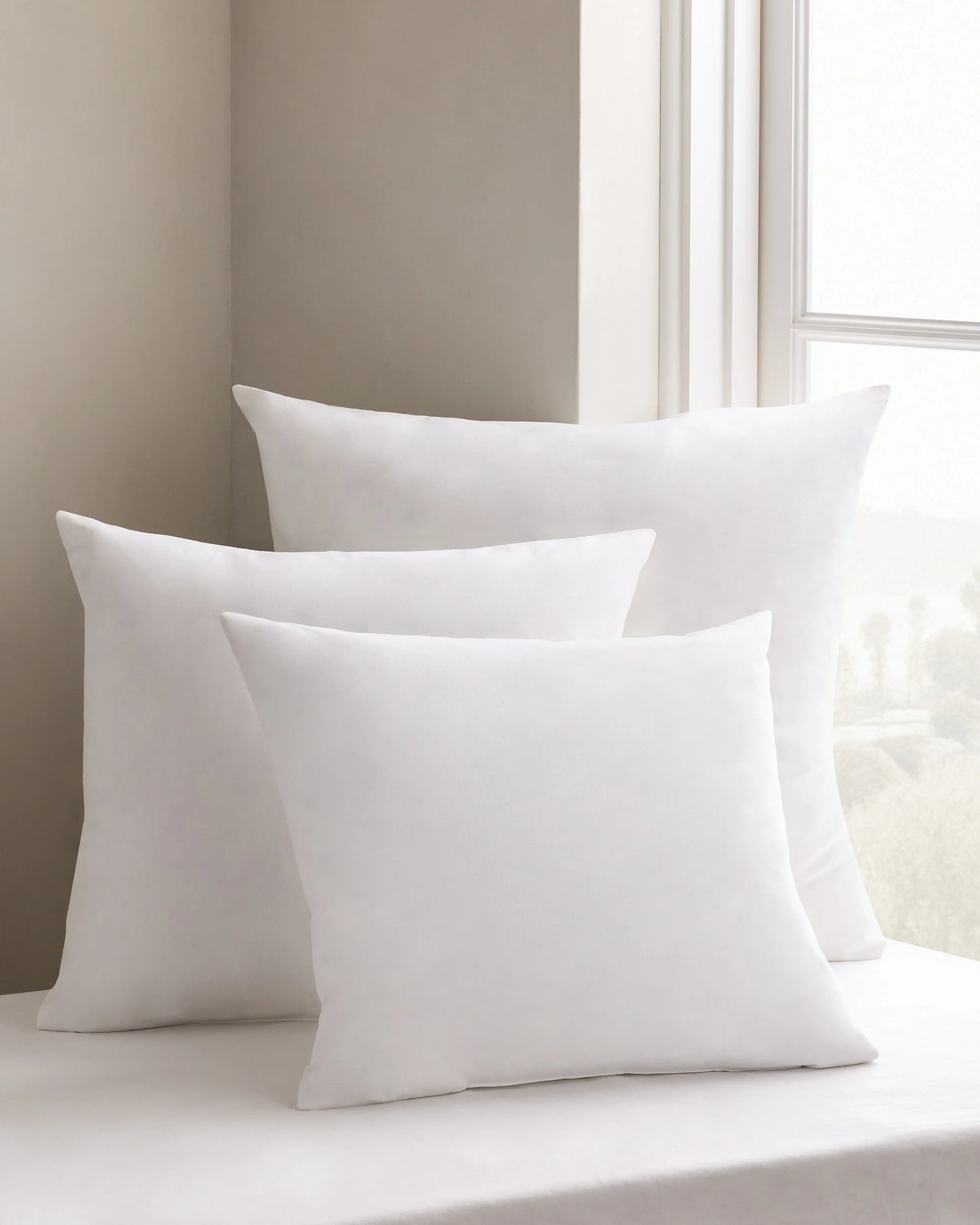 Premium Feather Pillow Insert - 20x20 / No Color