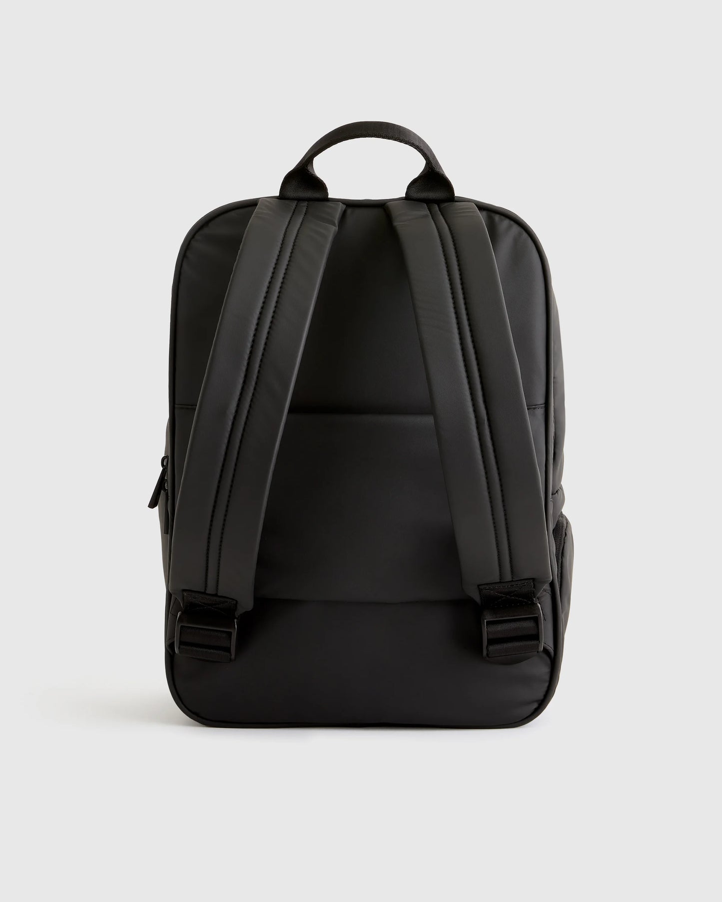 Water Repellent Puff Commuter Backpack - One Size / Black