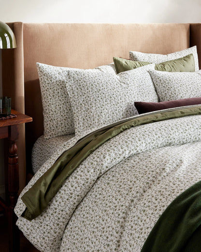 Organic Crisp Percale Sham Set - Standard / White