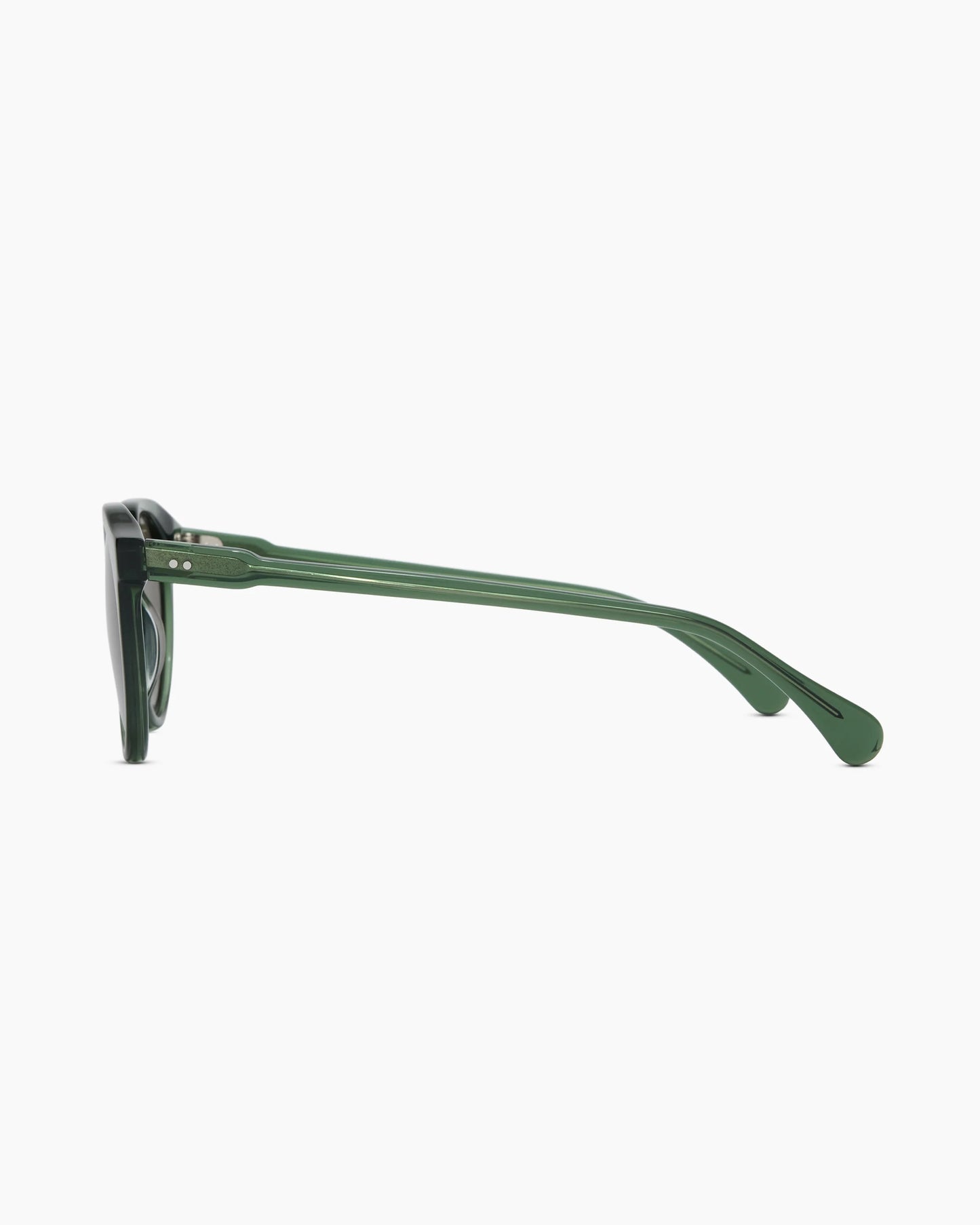 Tahiti Polarized Acetate Sunglasses - One Size / Clear Taupe with Brown lens