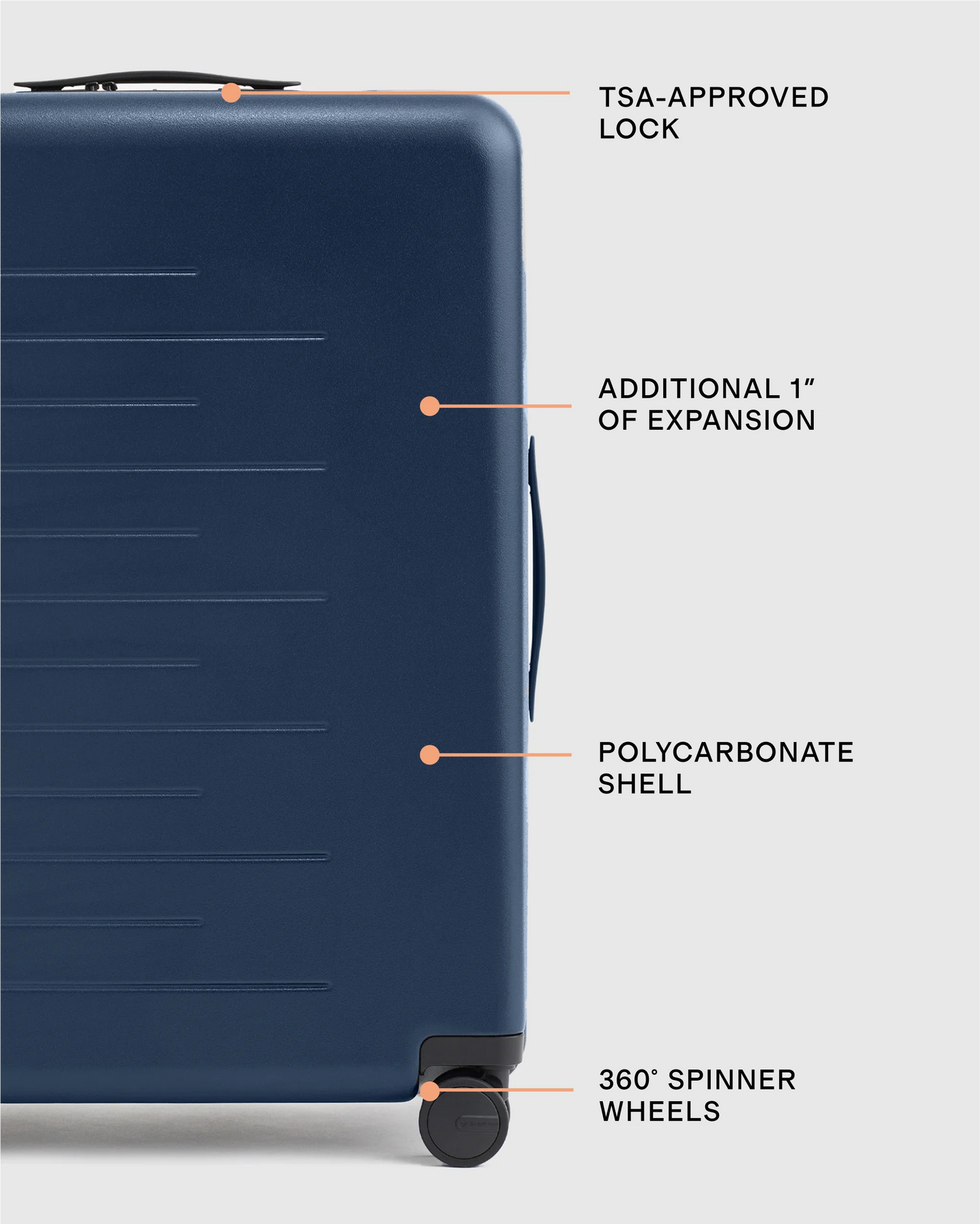 Expandable Large Check-In Suitcase - One Size / Amalfi Sun