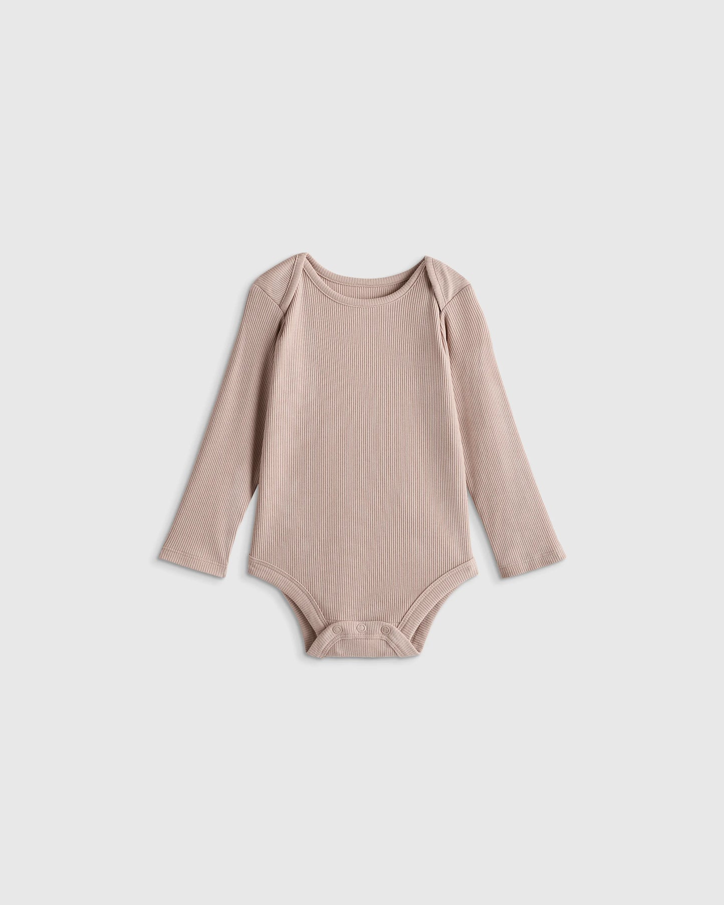 Softest Rib Long Sleeve Bodysuit - 0-3M / Violet Mist