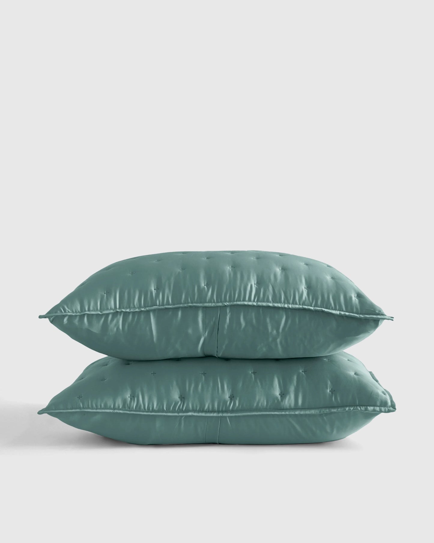 Bamboo Dream Quilted Sham Set - Standard / Sage