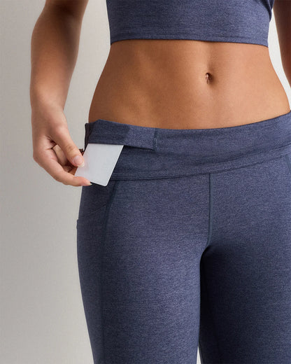 Ultra-Soft High-Rise Pocket Legging - XS / Heather Espresso
