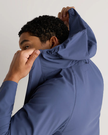 Packable Performance Training Jacket - S / Storm Blue