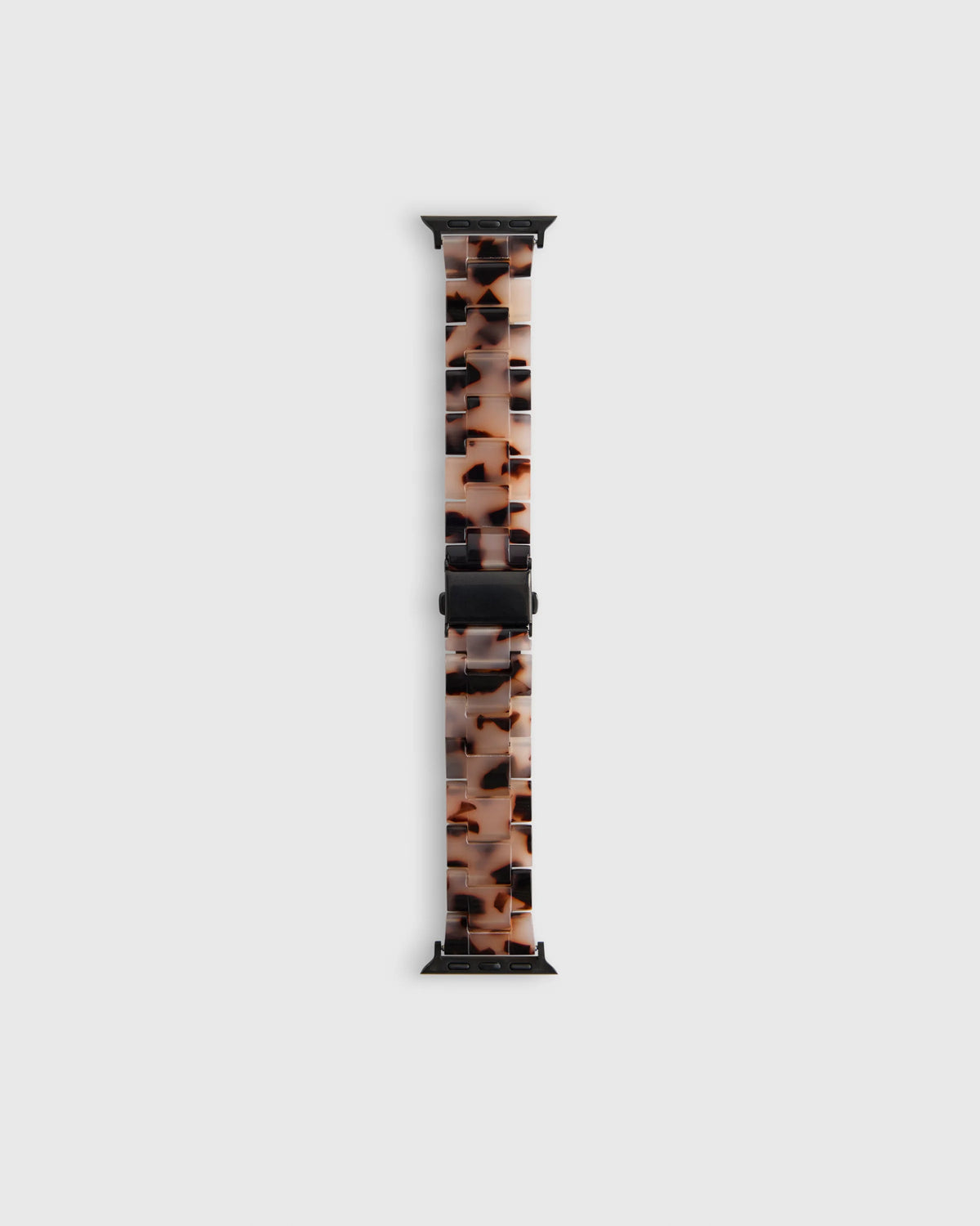 Acetate Smartwatch Band - 38mm - 42mm / Grey Tortoise