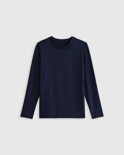 Long Sleeve Rash Guard - 8 / Navy