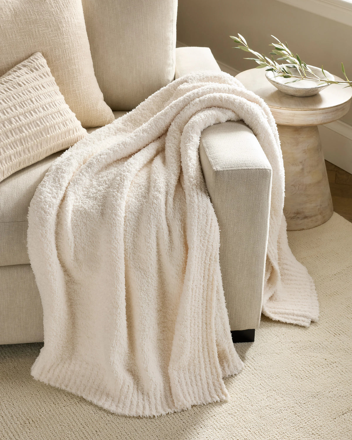 Ultra Cozy Throw - 60x72 / Ivory