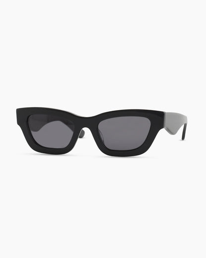 Jackie Polarized Acetate Sunglasses - One Size / Cream with Brown Lens