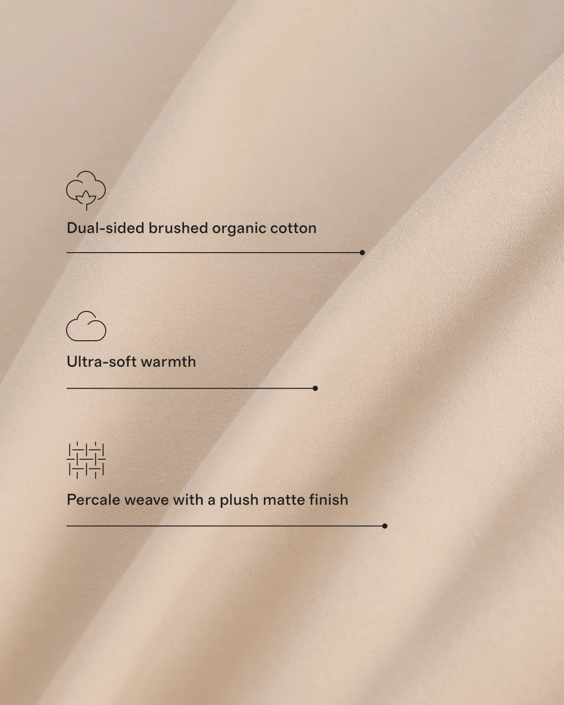 Organic Brushed Cotton Deluxe Bedding Bundle - Twin / White