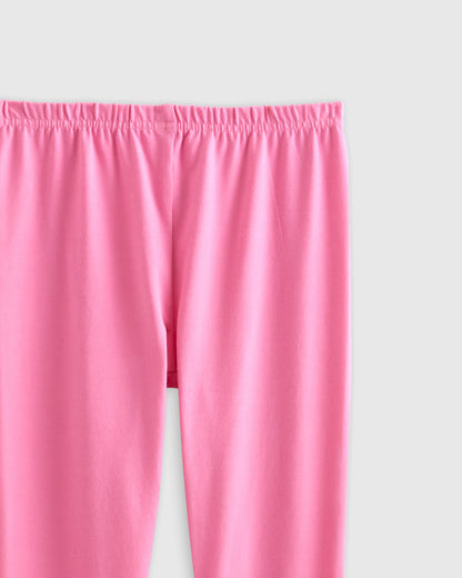 Organic Cotton Leggings - 2T / Red